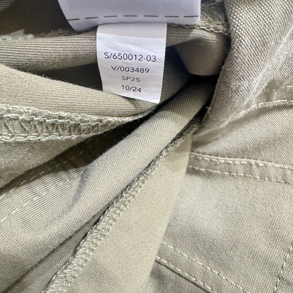 Athleta Skyline High Rise Barrel Leg Pant 12 Olive Branch Green - Picture 13 of 13